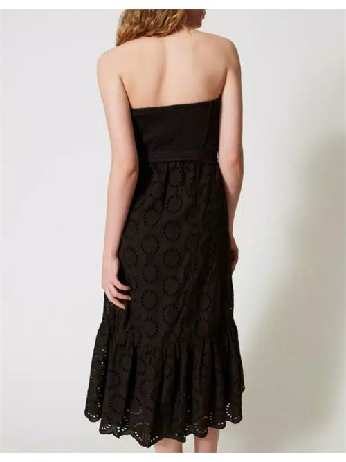 BUSTIER DRESS TWIN SET | 251TT236100006 NERO
